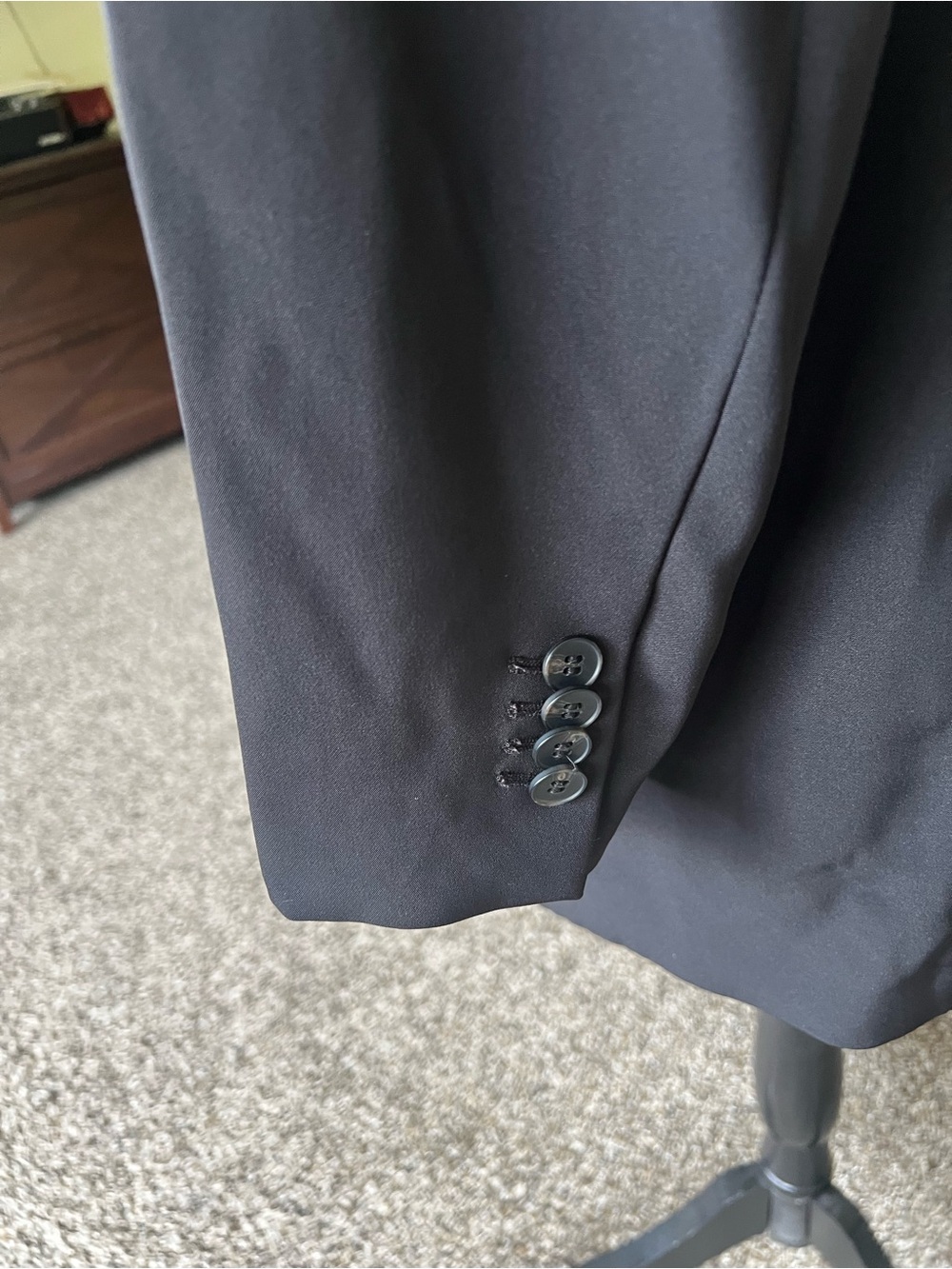 H&M Black Single-Button Women's Blazer - Picture 5 of 10